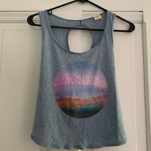 Hollister Criss-Cross Back Tank Top